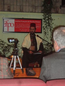 The Hakawati spinning his tale....